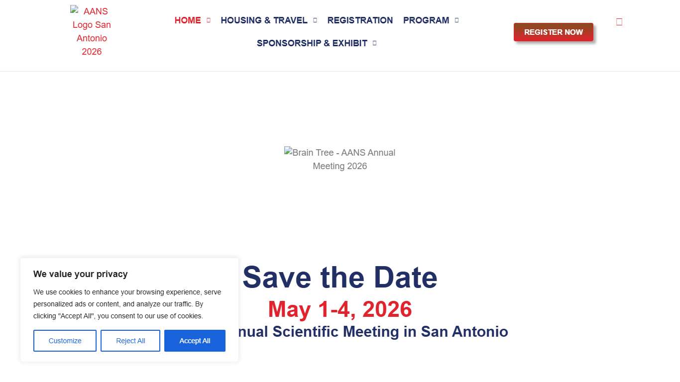 Home - AANS Annual Meeting 2026