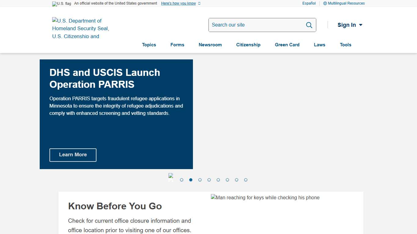 Home USCIS